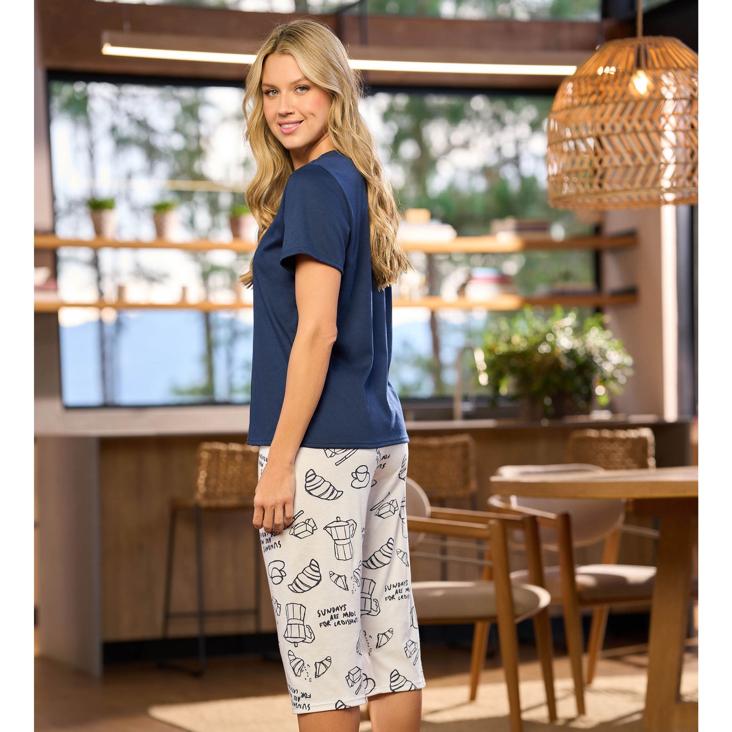 PIJAMA CAPRI PARISIEN 418016 05