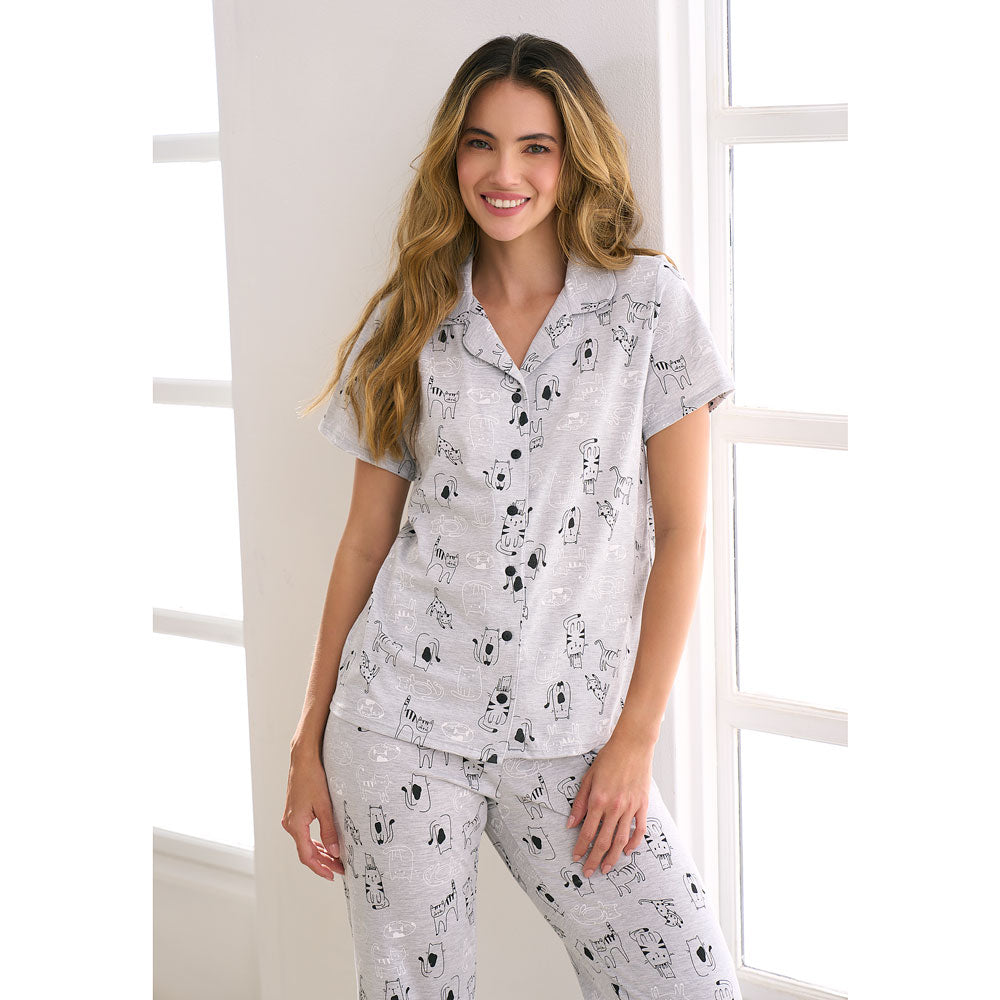 PIJAMA LARGO PARISIEN 417684 68