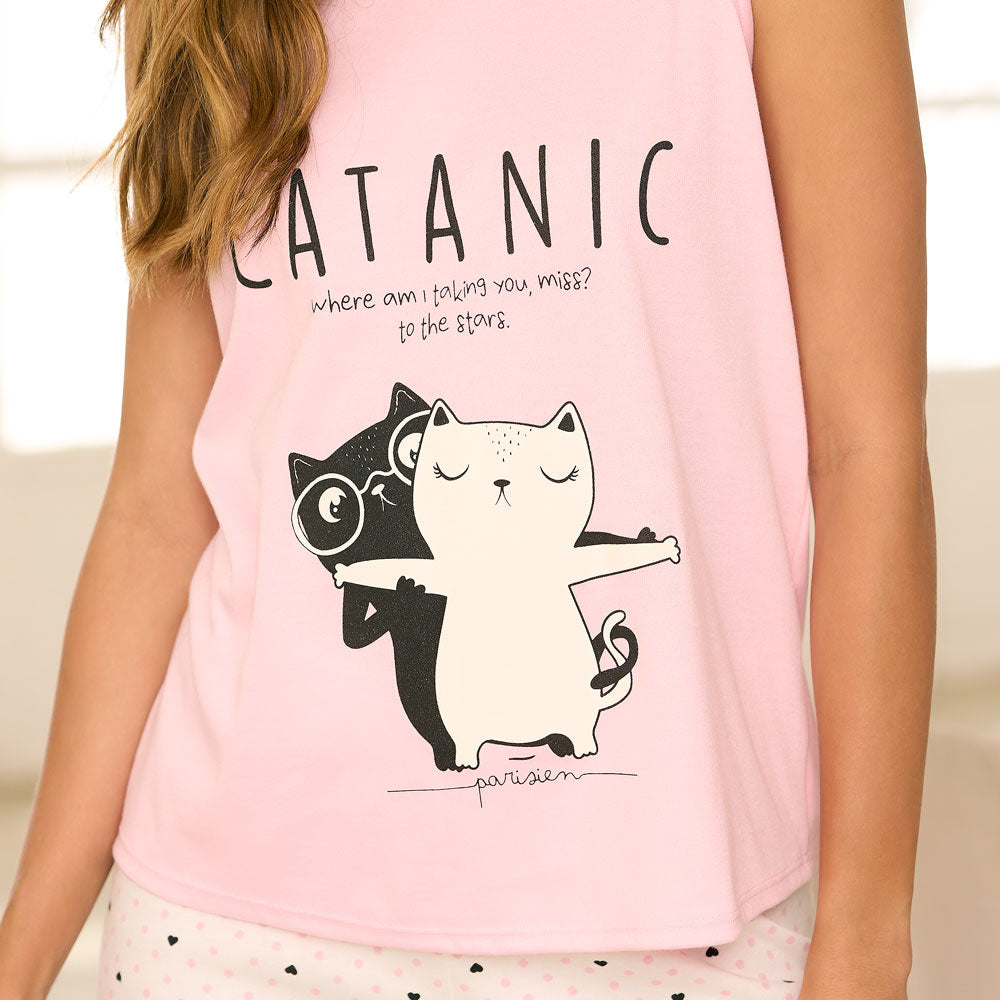 PIJAMA SHORT PARISIEN 417651 23