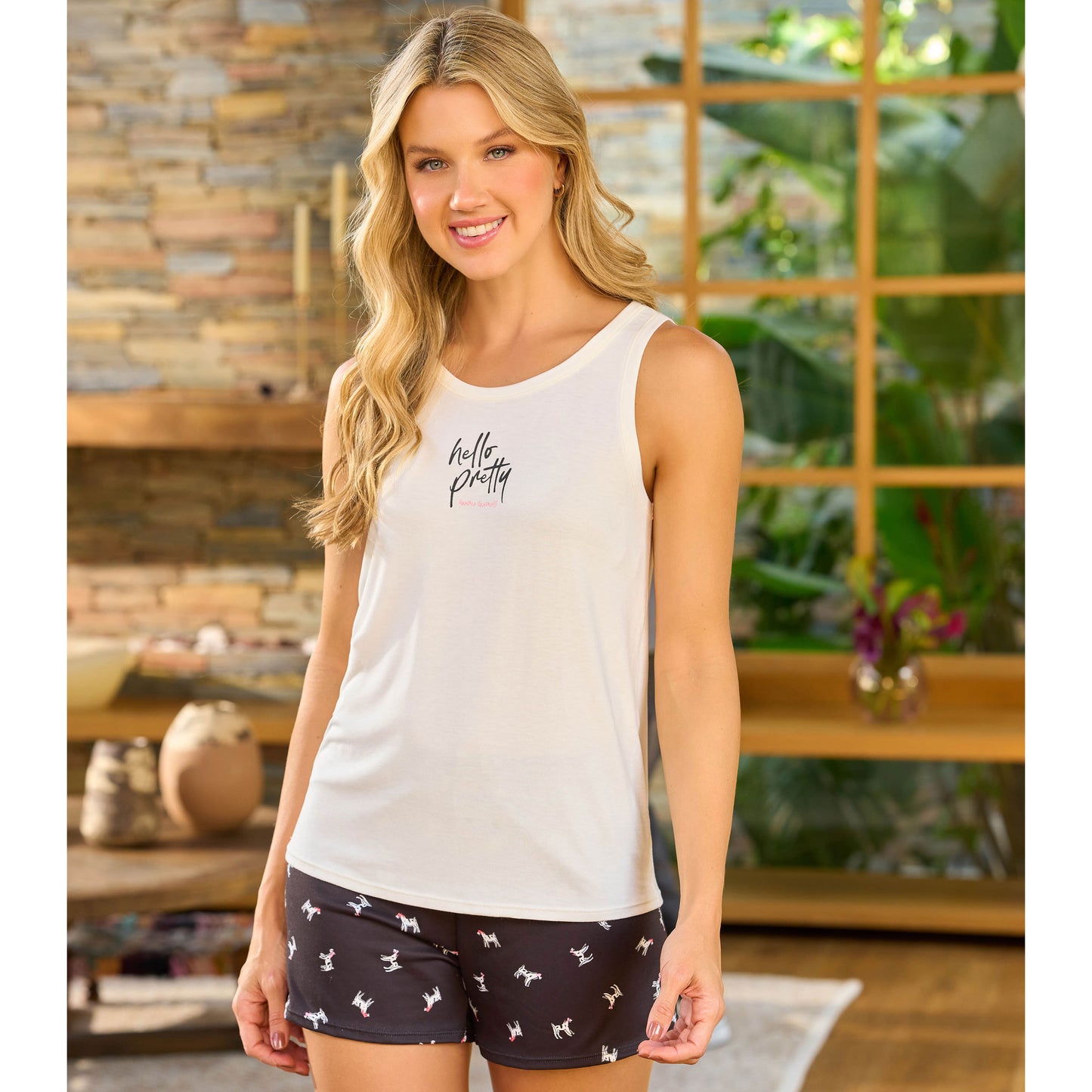 PIJAMA SHORT PARISIEN 418055 26