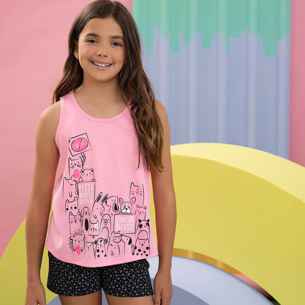 St Rina PIJAMA SHORT ST RINA 56165 24 – Parisien - ST. Rina